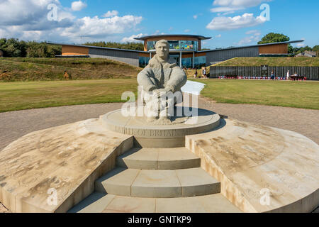 Battle of Britain Memorial Capel le Ferne Folkestone Kent Stock Photo