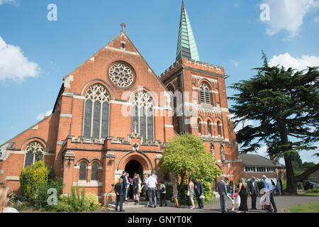 St Peter's Church, Laleham Road, Staines-upon-Thames, Surrey, England, United Kingdom Stock Photo