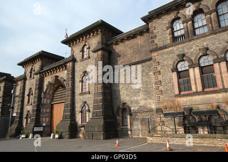 HM Prison Wandsworth, Category B men's prison at Wandsworth in the London Borough of Wandsworth, south west London, England, UK Stock Photo