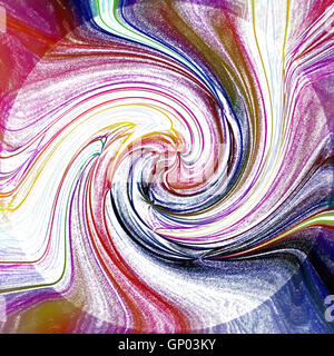 Abstract coloring background of the fire life span gradient,with visual pinch,twirl and colored pencils effects Stock Photo