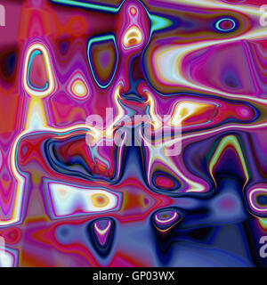 Abstract coloring background of the fire life span gradient with visual pinch,wave and twirl effects,good for your design Stock Photo