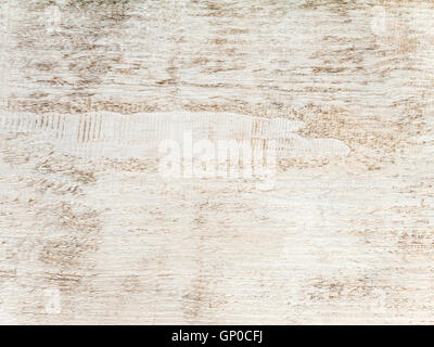 White rustic rough painted wooden board background Stock Photo