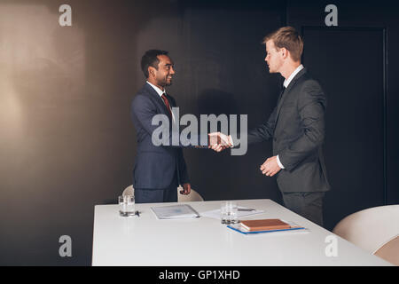 Another successful deal in the making Stock Photo