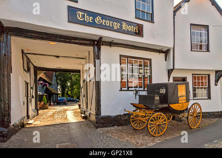 The George Hotel Dorchester On Thames  UK Stock Photo