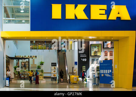 Ikea store inside Rhodes Waterside Shopping Centre - Sydney, New South Wales, Australia Stock Photo