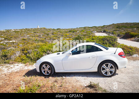 Berlin - April 2014: Peugeot 407 2003-2010 sedan pre facelift three quarter  side view on road outdoors over spring landscape background with lake and  Stock Photo - Alamy