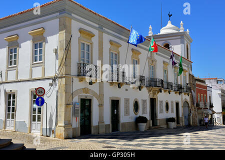 Town Hall building Loulé, Algarve, south Portugal Stock Photo