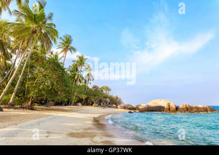 Asian tropical beach paradise Stock Photo