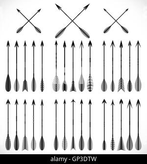 Arrow Clip Art Set Stock Vector