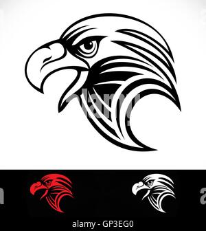Eagles Head Mascot Stock Vector
