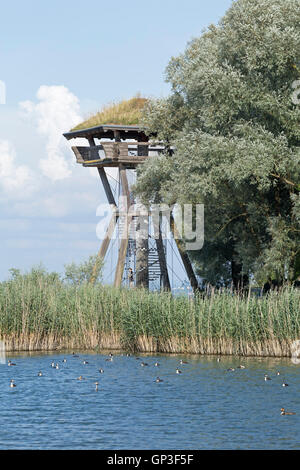 observation tower, Kreuzlingen, Lake Constance, Switzerland Stock Photo