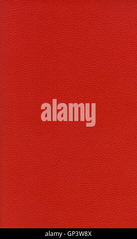 Synthetic red leather texture background Stock Photo