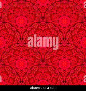 Abstract Seamless Red Geometric Vector Pattern Stock Vector