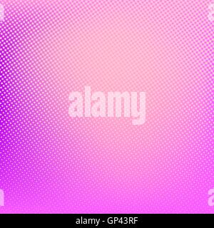 Halftone background. Pink abstract spotted pattern Stock Vector