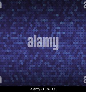 Abstract seamless dark blue geometric pattern Stock Vector