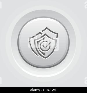 Multilevel Security Icon. Flat Design. Stock Vector