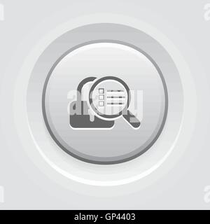 Security Scan Icon. Flat Design. Stock Vector