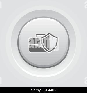 Data Protection Icon. Flat Design. Stock Vector
