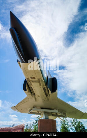McDonnell Douglas F-4C Phantom II fighter jet interceptor; US Air Force; Fremont County Airport; Penrose; Colorado; USA