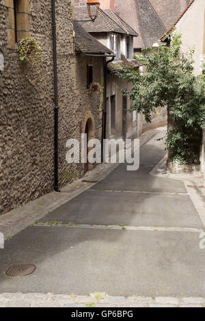 Street in Montlucon Stock Photo
