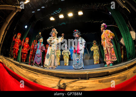 Chinese Opera, Hong Kong, China. Stock Photo