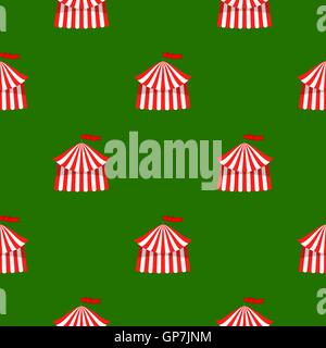 Circus Icon Seamless Pattern Stock Vector