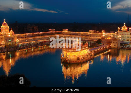 Golden Temple, Amritsar, Punjab, India, Asia Stock Photo