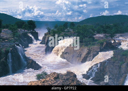 Shivanasamudra falls, karnataka, india, asia Stock Photo