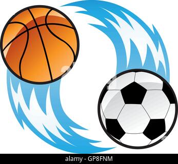 Basketball Logo, American sports vector symbol and icon Stock Vector ...