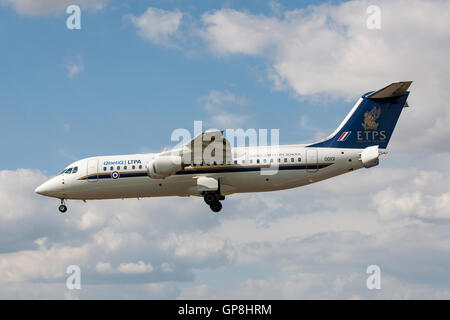 Qq Rj100 QQ101 Empire Pilots Test School Avro RJ100 Aircraft in Circuit at RNAS ...