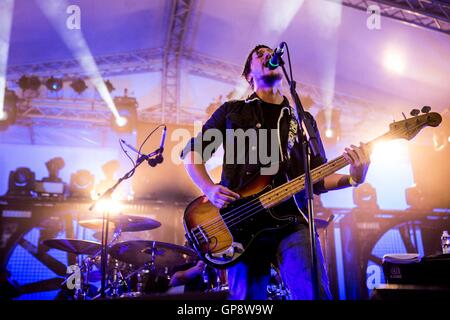 Segrate Milan, Italy 2nd september 2016 Ministri perform live at Circolo Magnolia Credit:  Roberto Finizio/ Alamy Live News Stock Photo