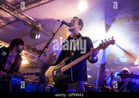 Segrate Milan, Italy 2nd september 2016 Ministri perform live at Circolo Magnolia Credit:  Roberto Finizio/ Alamy Live News Stock Photo