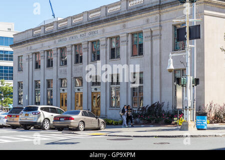 The historic United States Post Office in downtown Yonkers, New York. Stock Photo