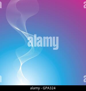An abstract blue magenta background design Stock Vector