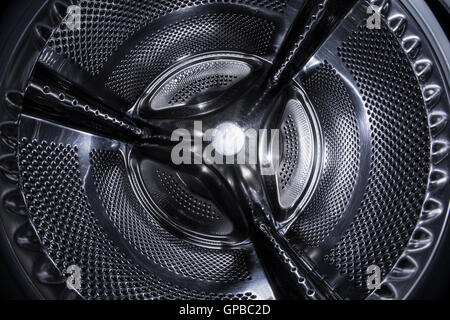 stainless steel wshing drum Stock Photo