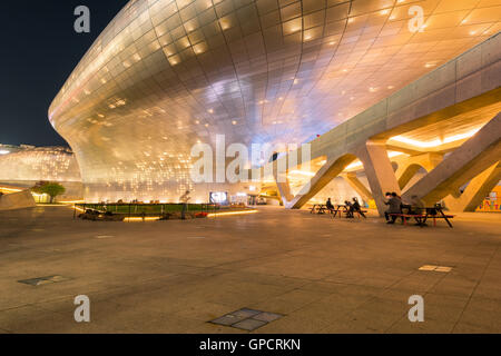 Dongdaemun Design Plaza,in seoul korea. Stock Photo