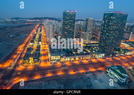 Central Park, incheon, South Korea. Stock Photo