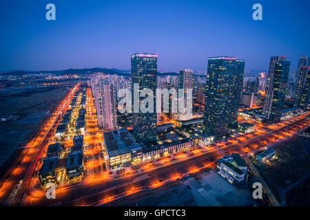 Central Park, incheon, South Korea Stock Photo