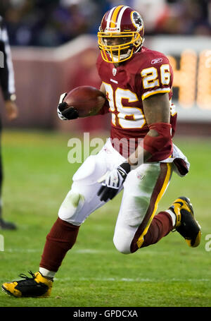 Redskins #26 Clinton Portis. The New York Giants defeated the Washington  Redskins 23-17 at Giants Stadium in Rutherford, New Jersey. (Credit Image:  © Anthony Gruppuso/Southcreek Global/ZUMApress.com Stock Photo - Alamy