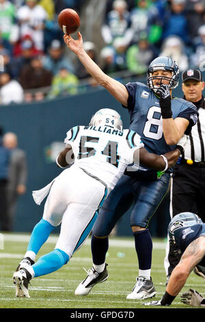 Carolina Panthers linebacker Jason Williams (54) celebrates in