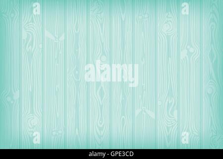 Blue textured wooden background with knots and cracks summer vector illustration Stock Vector