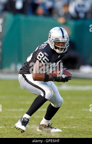 Oakland Raiders wide receiver Darrius Heyward-Bey (12) bobbled a pass ...