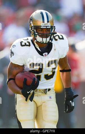 Ruuning Image New Orleans Saints running back Kendre Miller (5) rush for some yardage ...