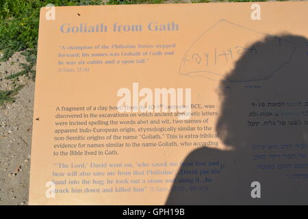 Gath, Tel Zafit, Gath of the Philistines, Israel Stock Photo