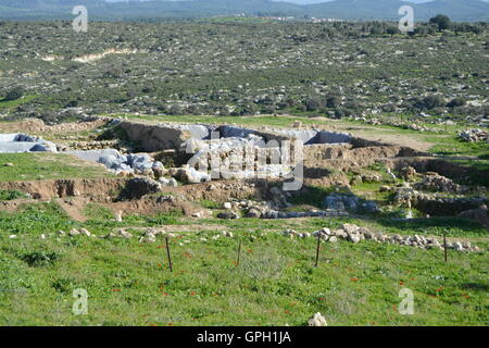 Gath, Tel Zafit, Gath of the Philistines, Israel Stock Photo