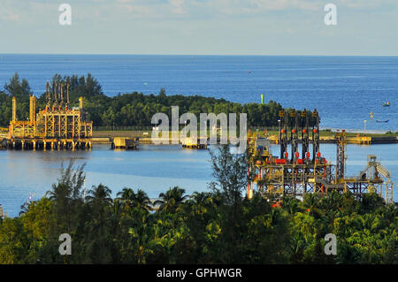 Indonesia Sumatra Aceh Lhokseumawe P T Arun liquified natural gas ...