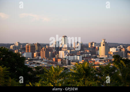 Zimbabwe Harare capital city, cityscape Stock Photo