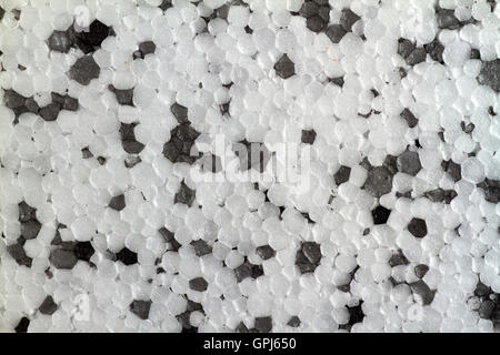 Styrofoam in detail as Background Stock Photo