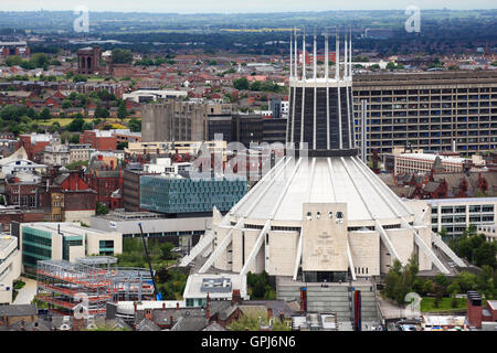 Liverpool Metropolitan Cathedral, Liverpool, England, Europe Stock Photo