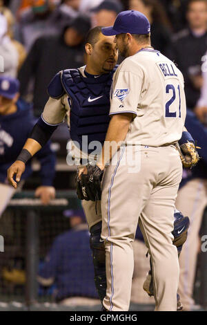 San Diego Padres players celebrate after defeating the San Francisco Giants  in a baseball game in San Francisco, Wednesday, Sept. 15, 2021. (AP  Photo/Jeff Chiu Stock Photo - Alamy